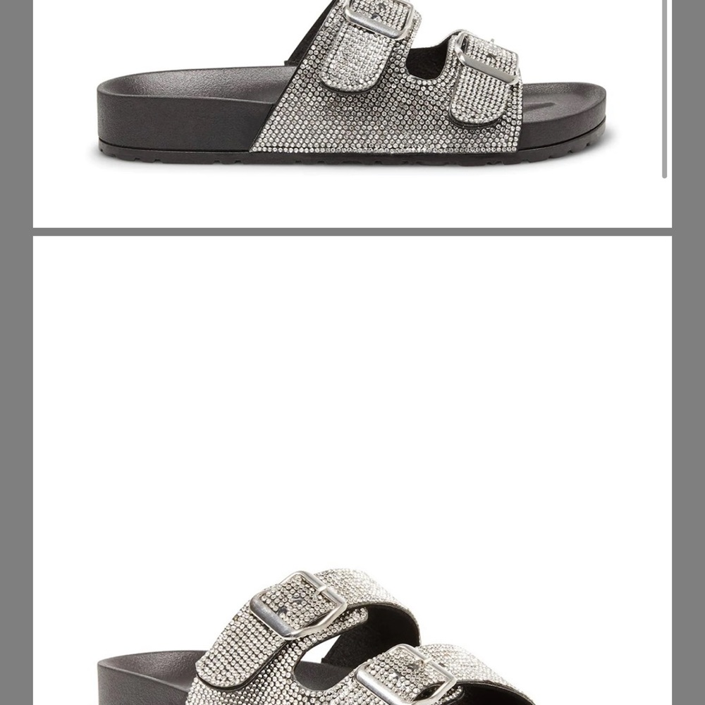 Steve Madden Rhinestones Slides - image 3